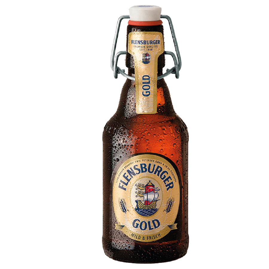 Flensburguer Gold (Swing Top Lids) 330ml